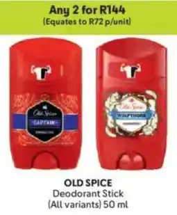 Makro OLD SPICE Deodorant Stick offer