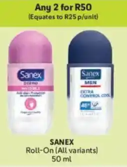 Makro SANEX Roll-On offer