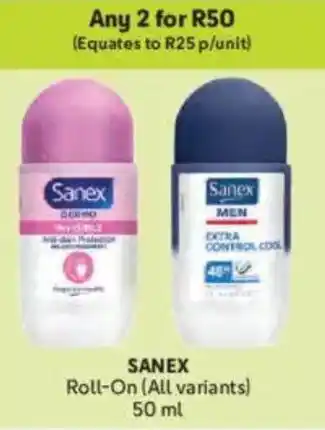 Makro SANEX Roll-On offer