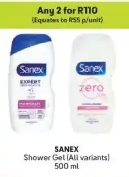 Makro SANEX Shower Gel offer