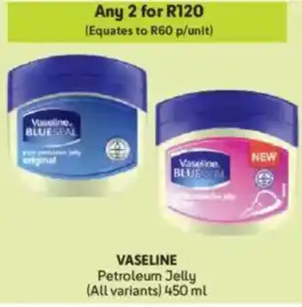 Makro VASELINE Petroleum Jelly offer