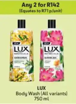 Makro LUX Body Wash offer