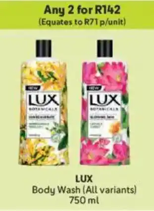 Makro LUX Body Wash offer