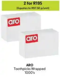 Makro ARO Toothpicks Wrapped offer
