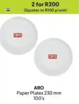 Makro ARO Paper Plates offer