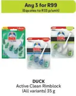 Makro DUCK Active Clean Rimblock offer