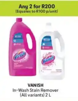 Makro VANISH In-Wash Stain Remover offer