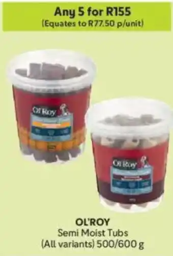 Makro OLROY Semi Moist Tubs offer
