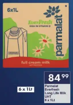 President Hyper Parmalat Everfresh Long Life Milk UHT offer