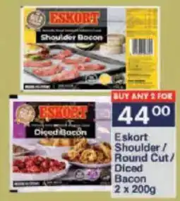 President Hyper Eskort Shoulder/ Round Cut/ Diced Bacon offer