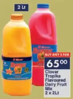 President Hyper Clover Tropika Flavoured Dairy Fruit Mix offer