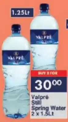 President Hyper Valpré Still Spring Water offer