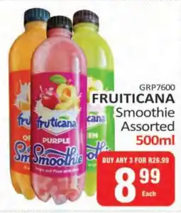 KitKat Cash and Carry FRUITICANA Smoothie Assorted offer
