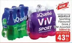 KitKat Cash and Carry AQUELLE Sparkling Flavoured Drink / VIV Assorted offer