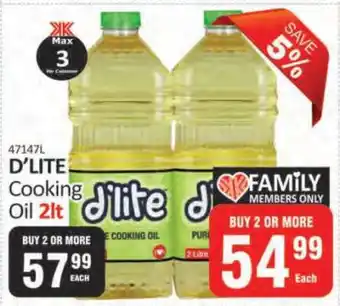 KitKat Cash and Carry D'LITE Cooking Oil 2lt offer
