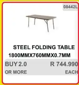 KitKat Cash and Carry Steel Folding Table offer