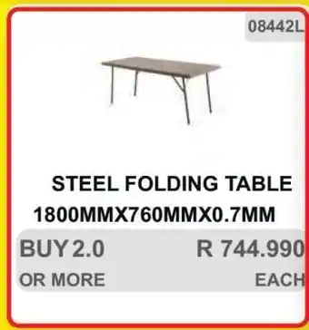 KitKat Cash and Carry Steel Folding Table offer