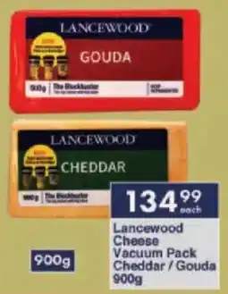 President Hyper Lancewood Cheese Vacuum Pack Cheddar/ Gouda offer