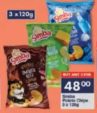 President Hyper Simba Potato Chips offer