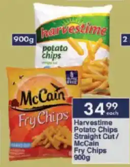 President Hyper Harvestime Potato Chips Straight Cut/ McCain Fry Chips offer