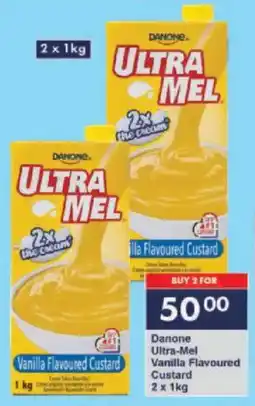 President Hyper Danone Ultra-Mel Vanilla Flavoured Custard offer