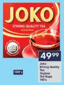 President Hyper Joko Strong Quality Tea Tagless Tea Bags offer