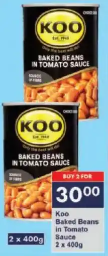 President Hyper Koo Baked Beans in Tomato Sauce offer