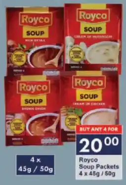 President Hyper Royco Soup Packets offer