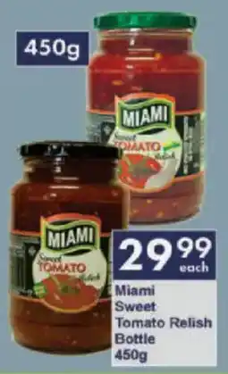 President Hyper Miami Sweet Tomato Relish Bottle offer