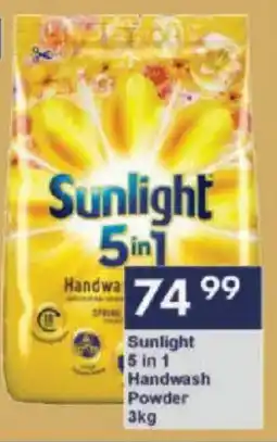 President Hyper Sunlight 5 in 1 Handwash Powder offer