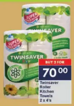 President Hyper Twinsaver Roller Kitchen Towels offer