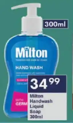 President Hyper Milton Handwash Liquid Soap offer