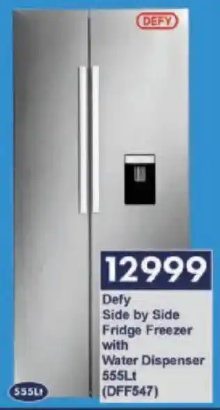 President Hyper Defy Side by Side Fridge Freezer with Water Dispenser offer