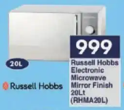 President Hyper Russell Hobbs Electronic Microwave Mirror Finish offer