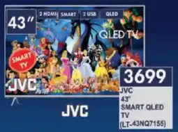 President Hyper JVC 43" Smart QLED TV offer