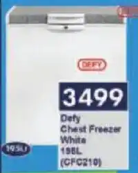 President Hyper Defy Chest Freezer White offer
