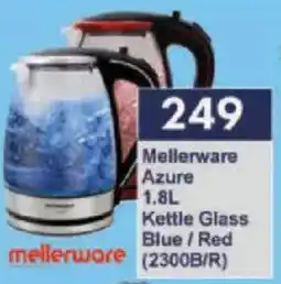 President Hyper Mellerware Azure Kettle Glass Blue/Red offer