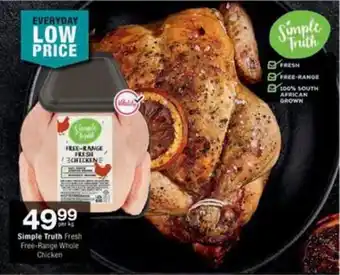Checkers Hyper Simple Truth Fresh Free-Range Whole Chicken offer