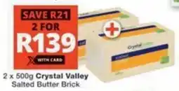 Crystal Valley Salted Butter Brick