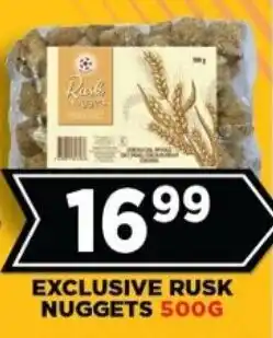 Goal Supermarket Exclusive rusk nuggets offer