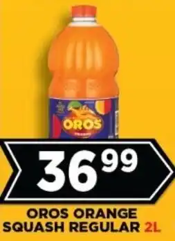Goal Supermarket Oros orange squash regular offer