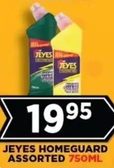 Goal Supermarket Jeyes homeguard assorted offer