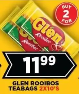 Goal Supermarket Glen rooibos teabags offer