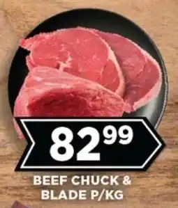 Goal Supermarket Beef chuck & blade offer