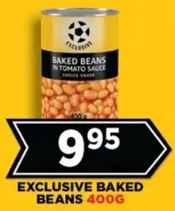 Goal Supermarket Exclusive baked beans offer