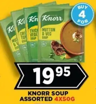 Goal Supermarket Knorr soup assorted offer