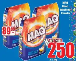 Boxer MAQ Hand Washing Powder offer