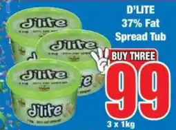 Boxer D'LITE 37% Fat Spread Tub offer
