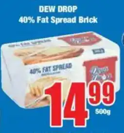 Boxer DEW DROP 40% Fat Spread Brick offer