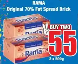 Boxer RAMA Original 70% Fat Spread Brick offer